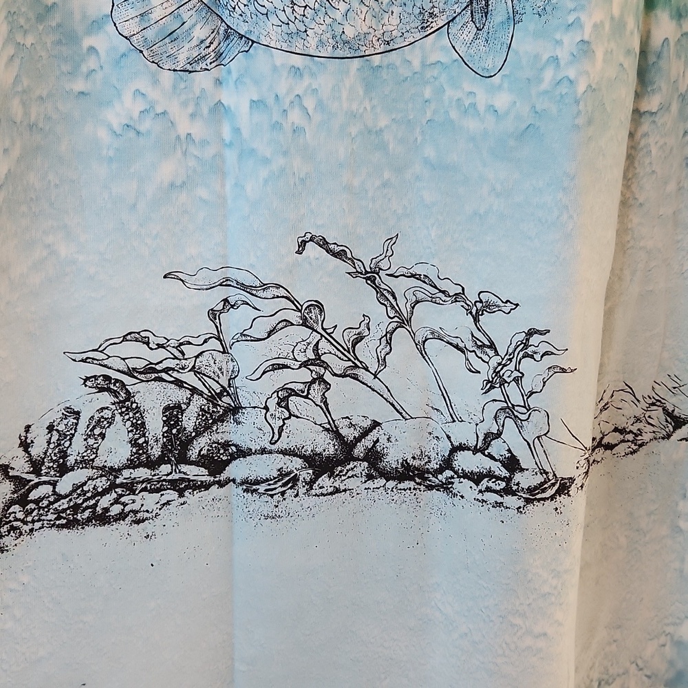Vintage Fruit Of The Loom Tag Single Stitch Shirt Fishing Large Mouth Bass Sz XL - Picture 14 of 14
